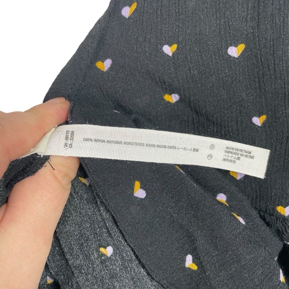 Free People Intimately Riviera Romance Cami in Black Multi Size L - Picture 8 of 13